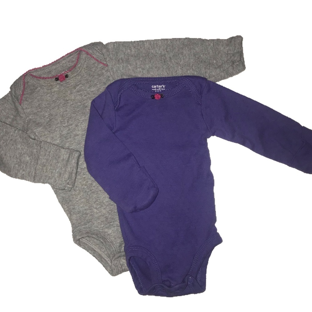 ⭐️ Carters NB cotton onesie - 2 Piece Set